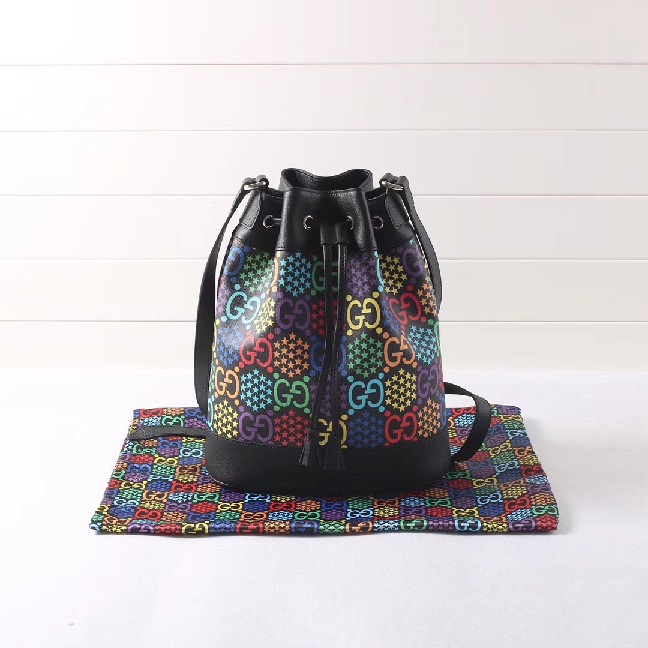 Gucci GG Psychedelic bucket bag Style 598149 HPUBN 1058?? - Click Image to Close